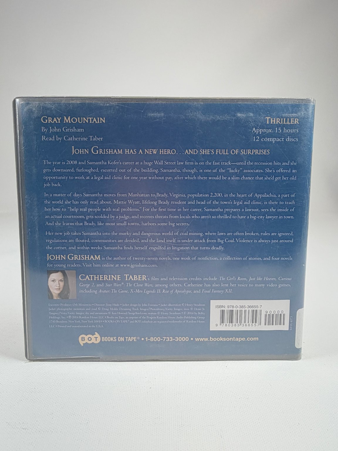 Gray Mountain by John Grisham Audiobook CDs Unabridged 12 Discs