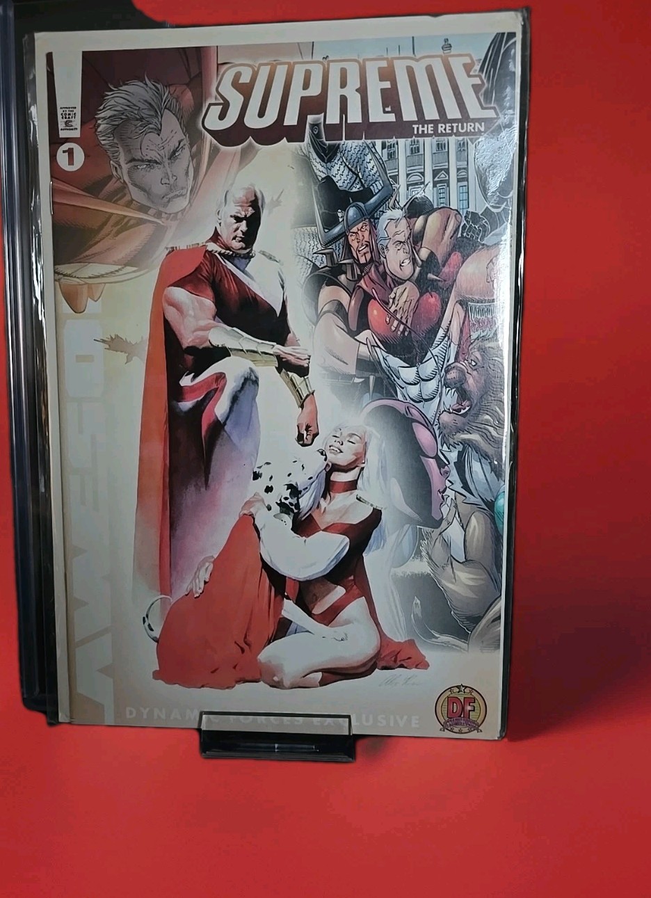 SUPREME THE RETURN #1 DYNAMIC FORCES VARIANT Sealed COA 275/3000 [NM+] 1999 LOT
