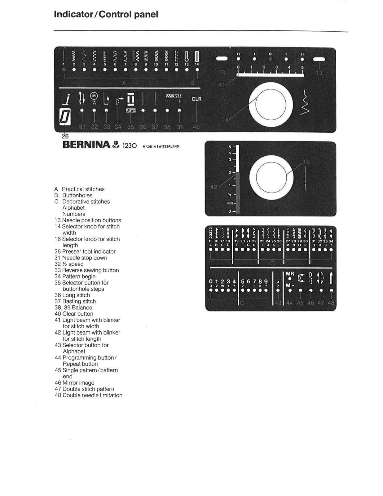 BERNINA 1230 User Manual USER Instruction Guide – TOUGH WIRE BINDING