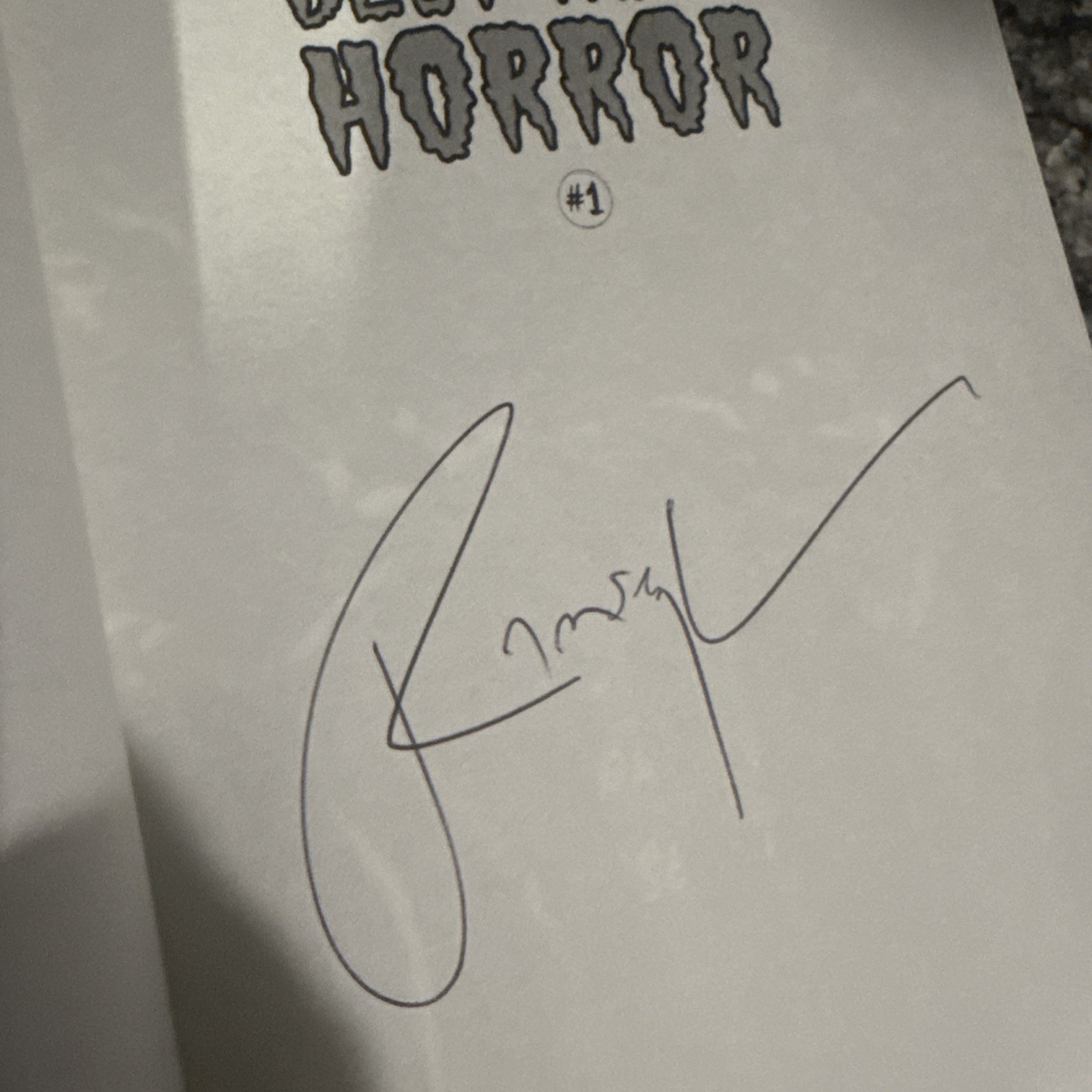 Best New Horror Vol 1–3 Lot – Ramsey Campbell Signed – Horror Anthology UK PB