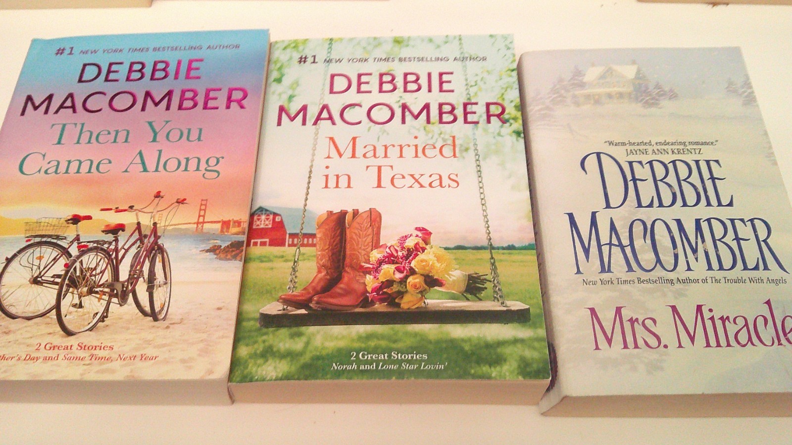 Debbie Macomber Lot of 7 Softcover Books Great Condition