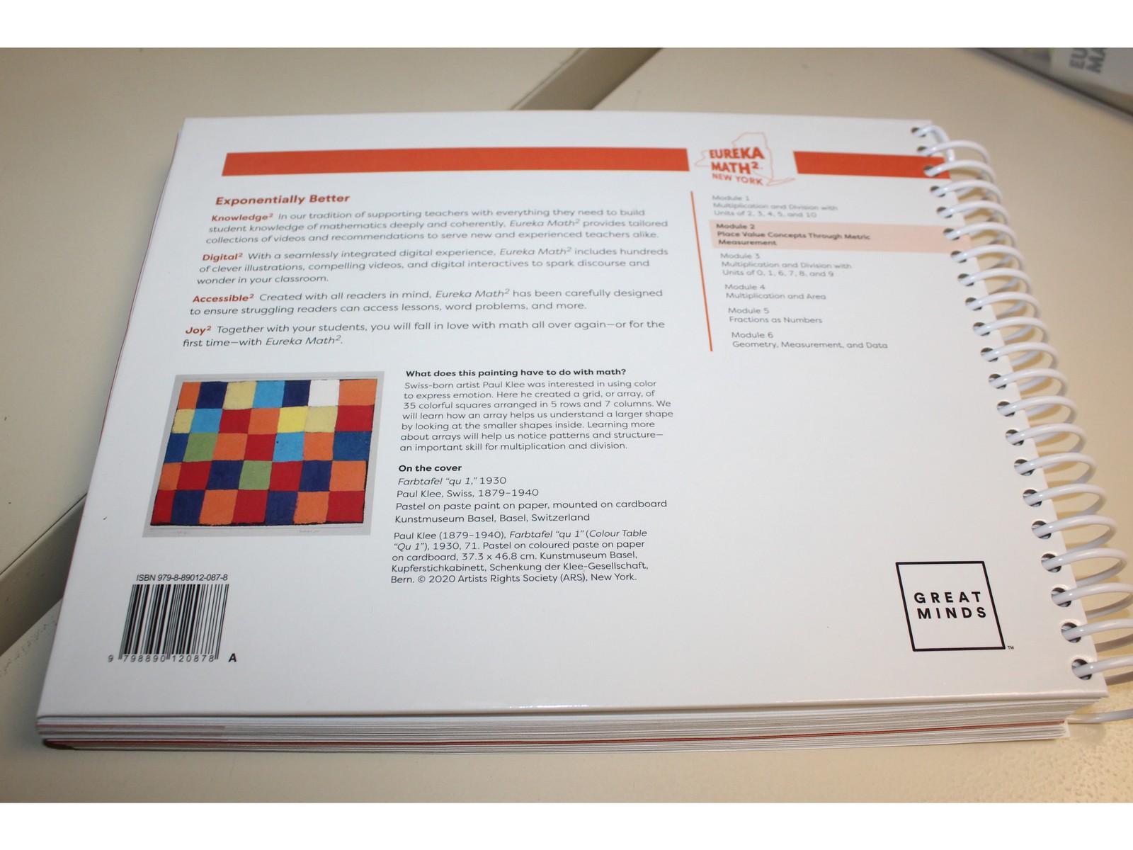 Eureka Math² Squared Grade 3 Module 2 Teacher Book – Weight: 40 oz.
