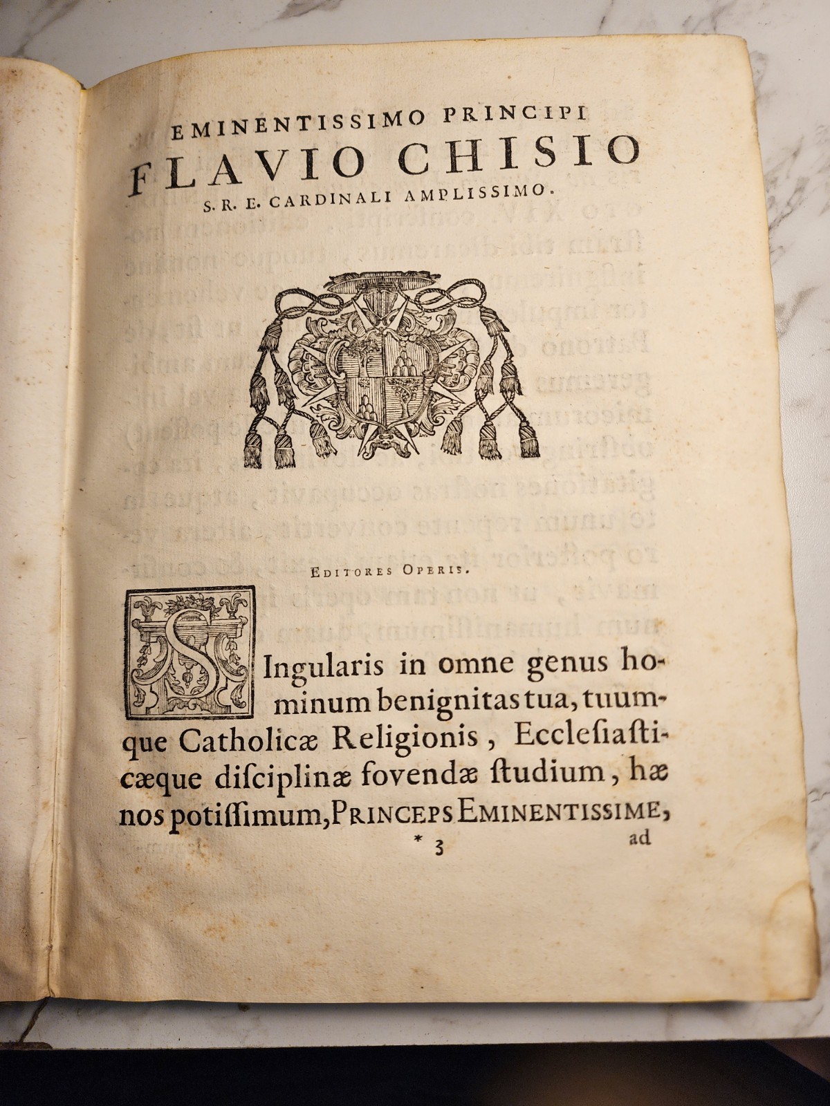 Benedict XIV De Synodo Dioecesana Tomus I Latin Leather Illustrated Rome 1767