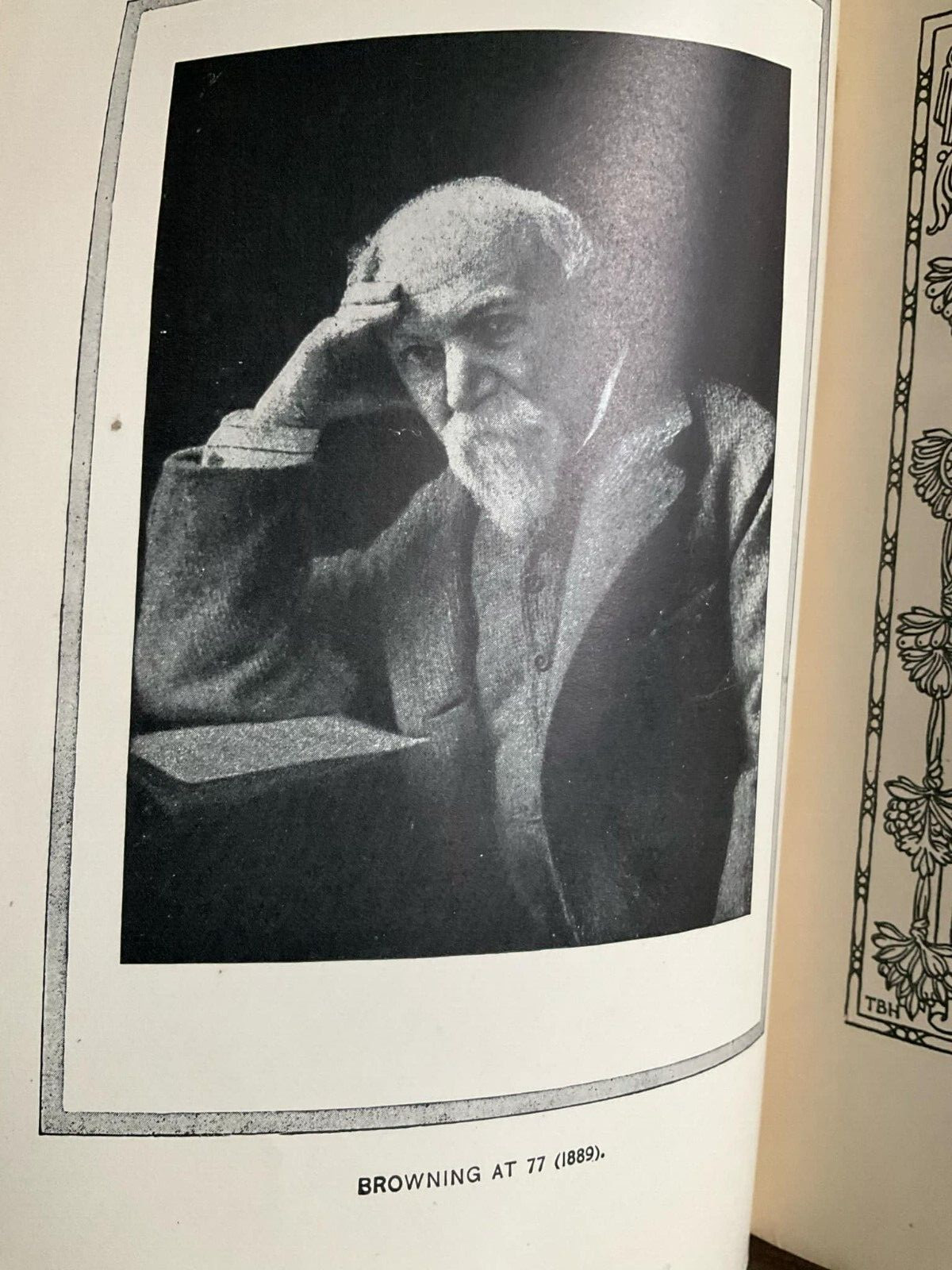 1896 POEMS OF ROBERT BROWNING From Author’s Text of 1889 *512 Pages! Very Good!