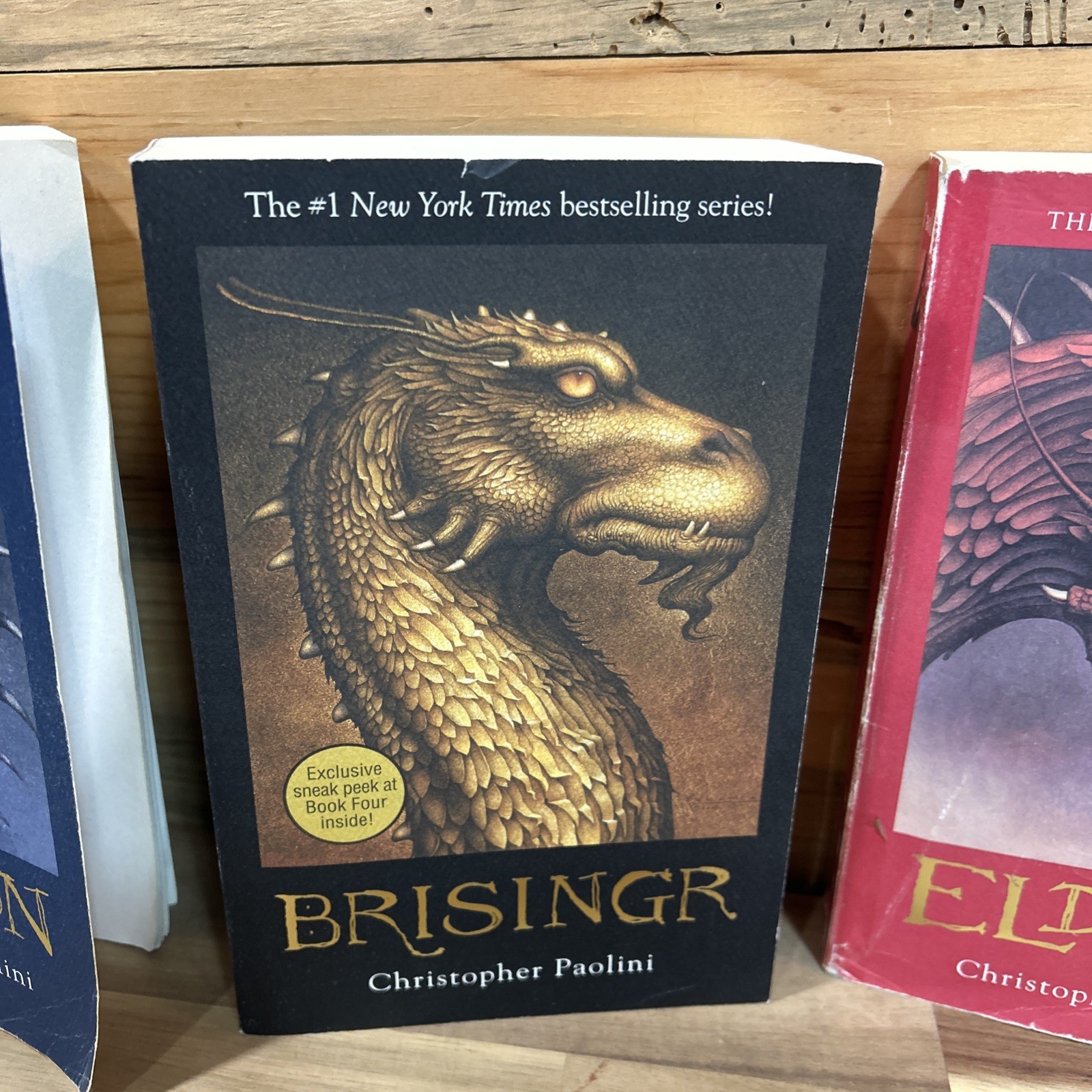 Inheritance Set : Eragon; Eldest; Brisingr by Christopher Paolini 2008 Complete!