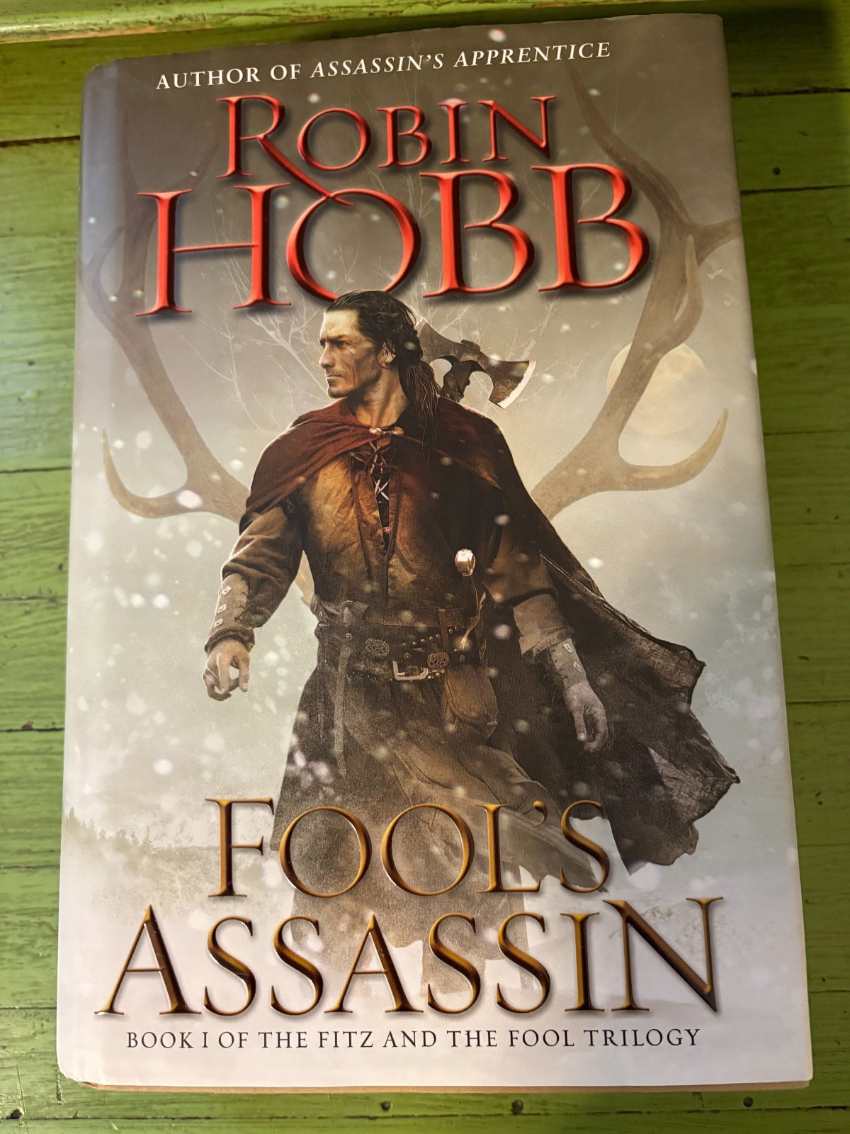 Robin Hobb Fool’s Assassin Fitz and The Fool Series #1 Hard Cover DJ Very Good