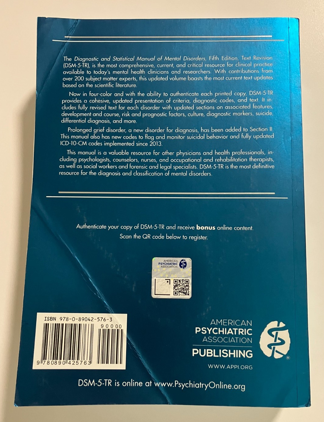 DSM -5-TR, 5th ed ~ GOOD