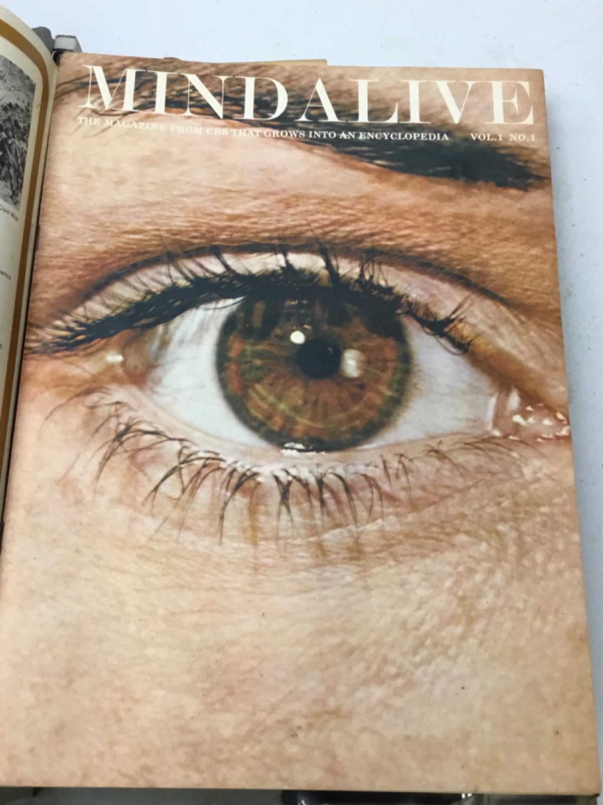 Mind Alive Encyclopedia Complete Set 8 Vol + Index. 1968-70 Binders