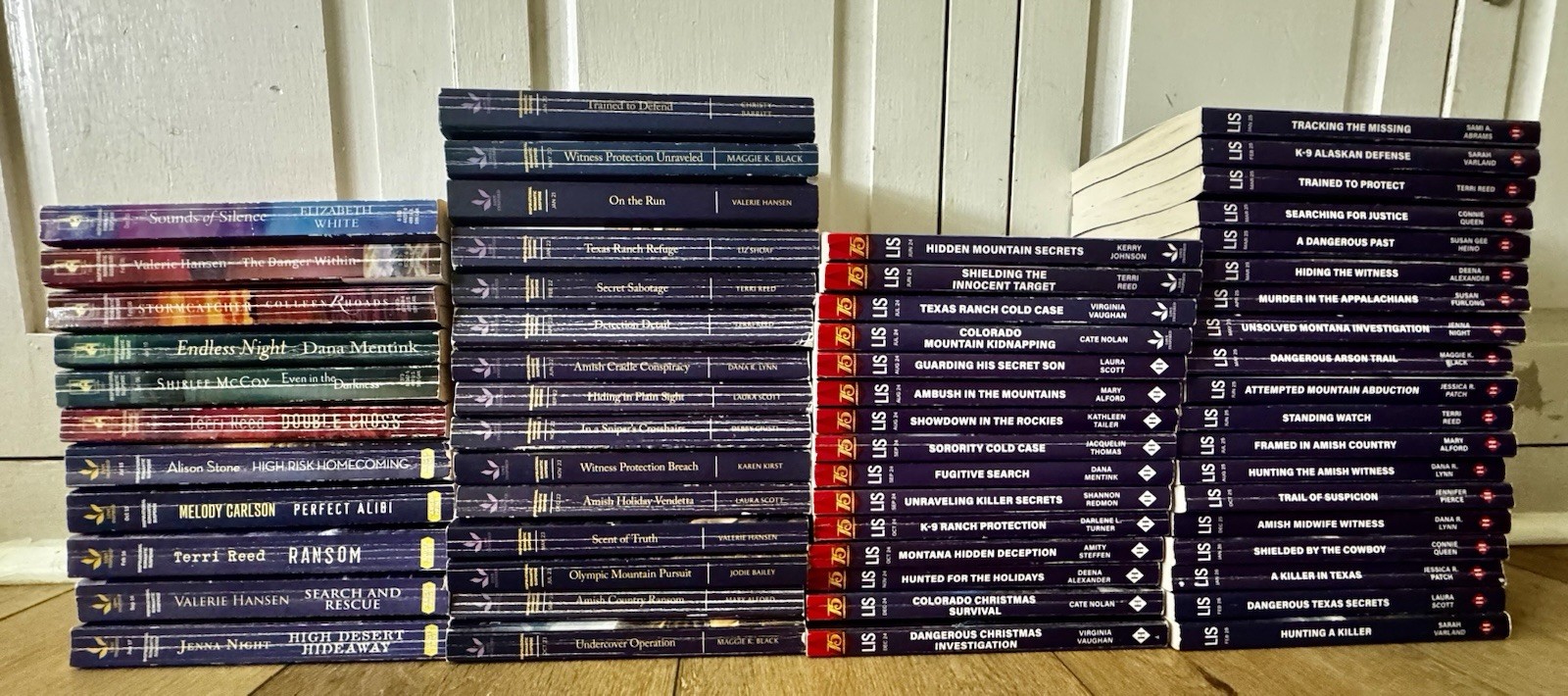 Lot of 60 Harlequin: Love Inspired Suspense ~ 2005-2026 ~ Inspirational Romance