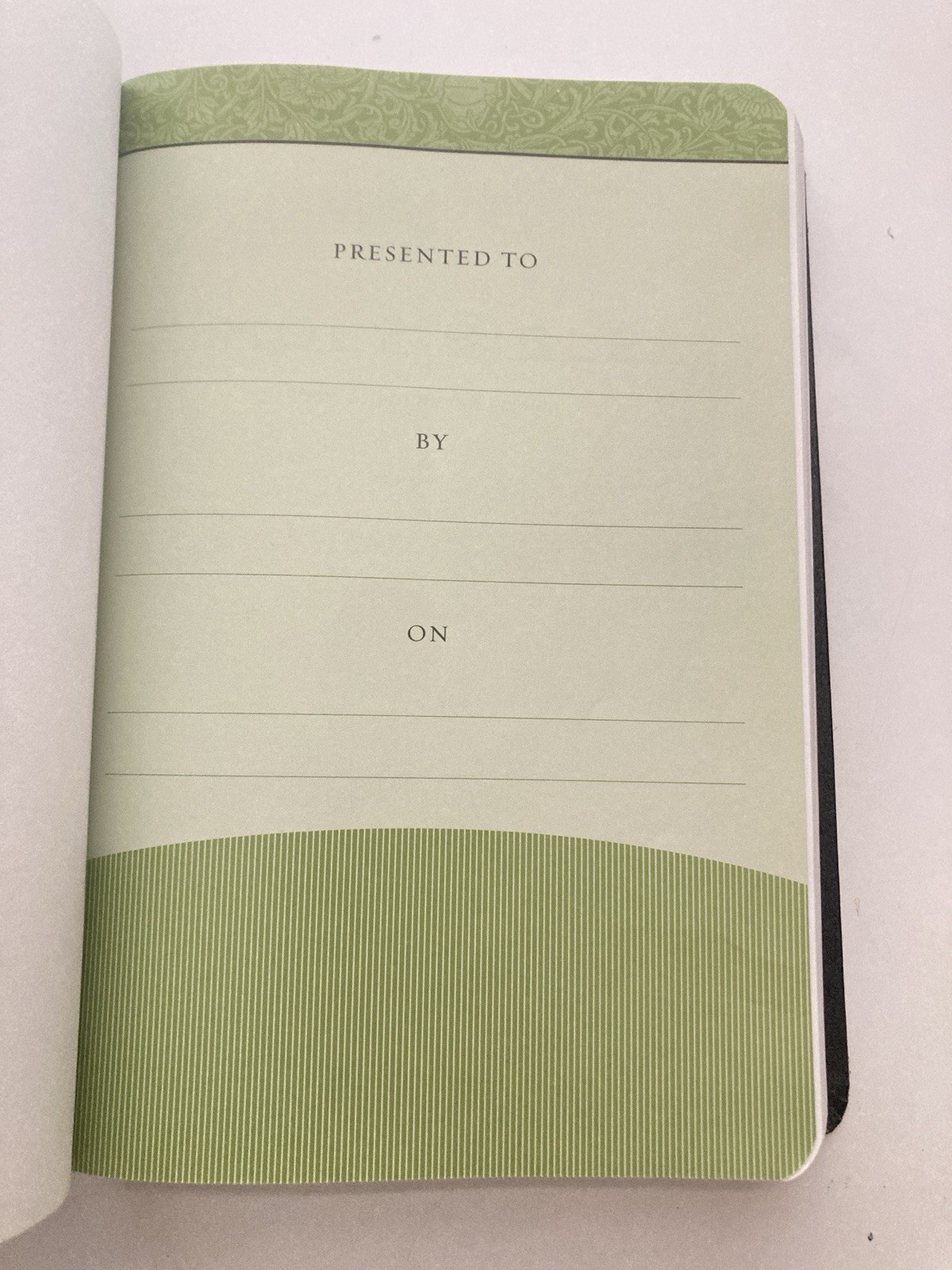 NIV 2005 Large Print Thinline Bible -Black Top Grain Genuine Leather-OOP 84