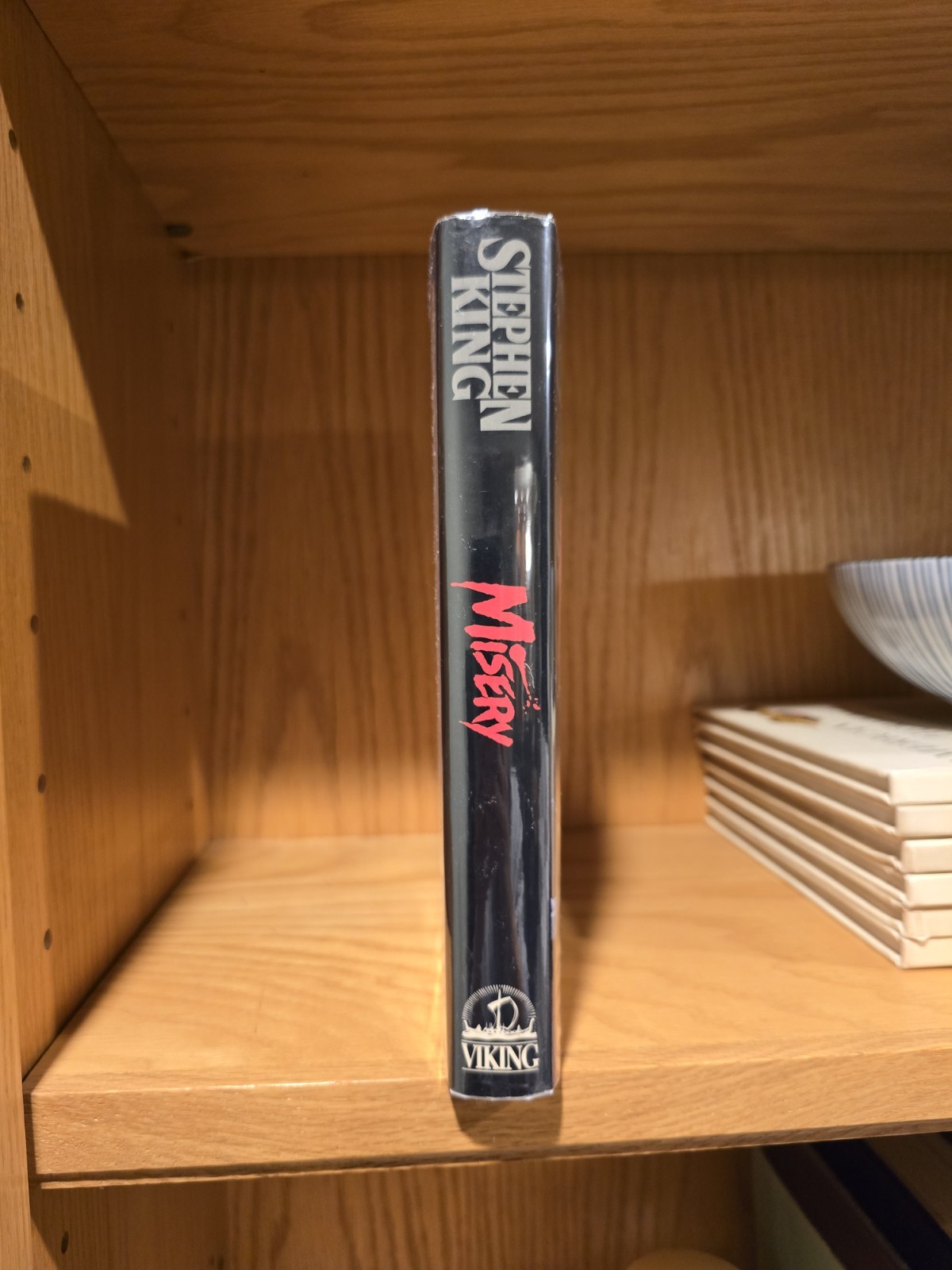 MISERY Signed Stephen King 1987 FIRST EDITION 1st Printing HC VIKING **Read**