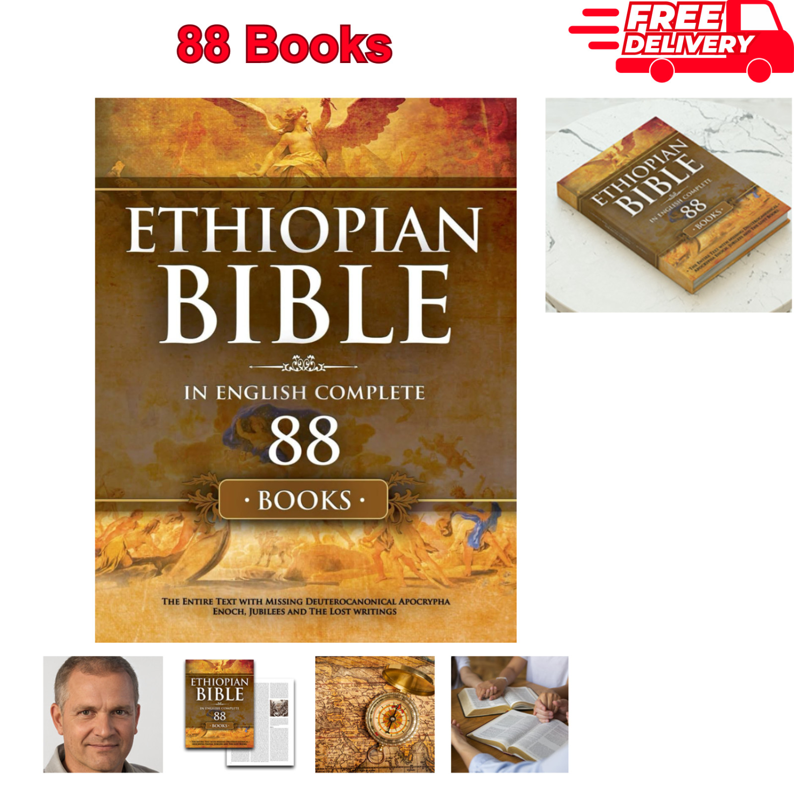 Ethiopian Bible in English Complete 88 Books: The Entire Text with Missing Deute