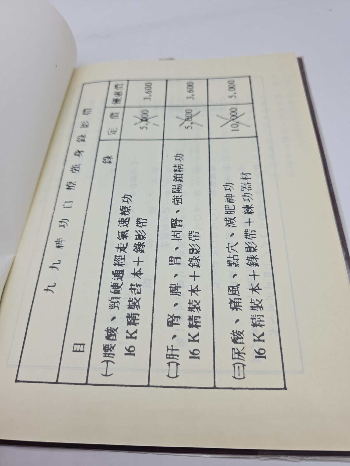 Vtg 1990 Taiwan Chinese Qigong Martial Arts Book 九元氣功 Vol 3 Tu Jin Sheng HC