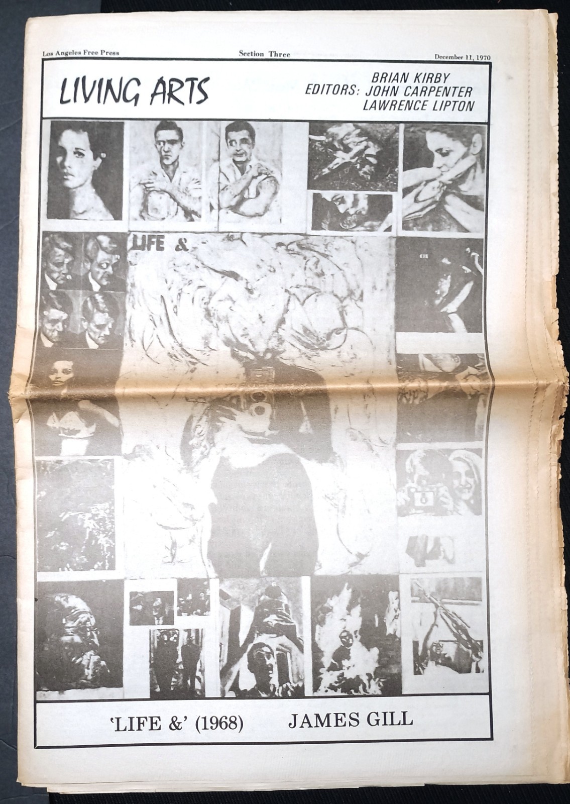 1970 newspaper LOS ANGELES FREE PRESS Freak Bros CHARLES MANSON Harlan Ellison