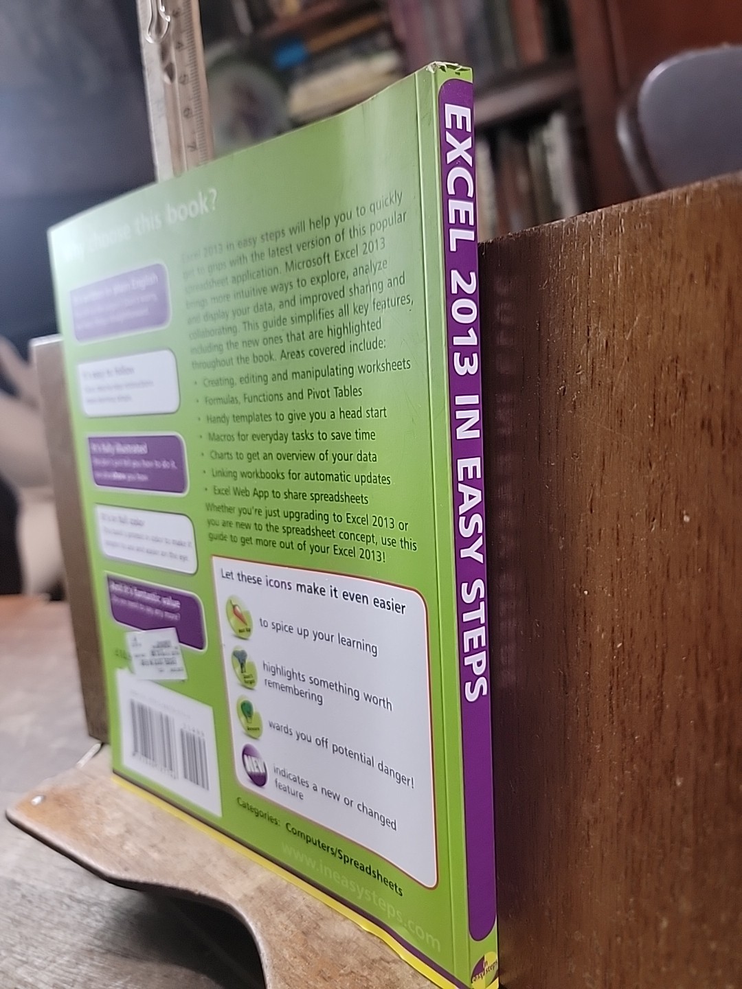 In Easy Steps Ser.: Excel 2013 in Easy Steps by Michael Price (2013, Trade…
