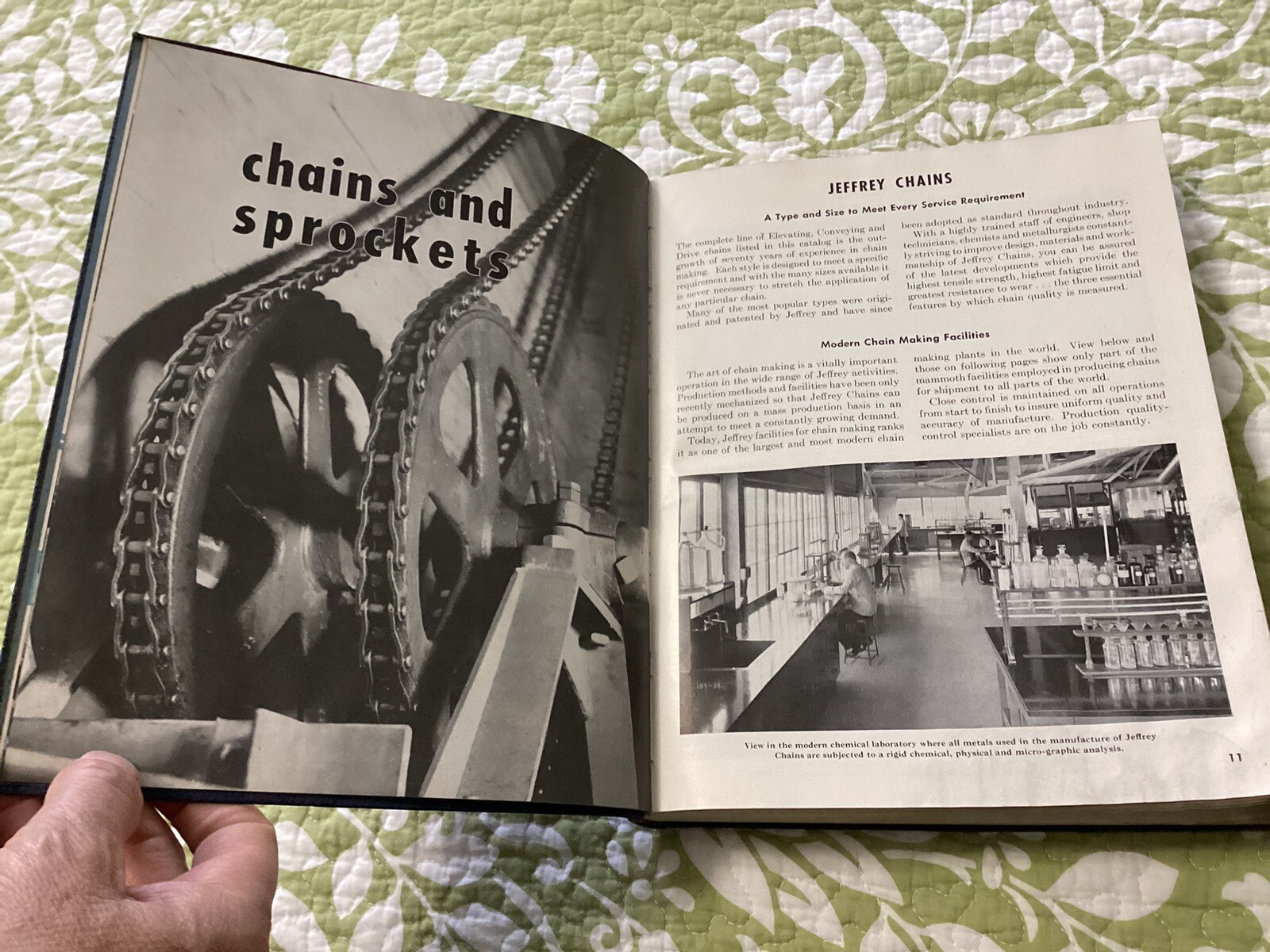 1952 Jeffrey Catalog 418 Chain Sprocket Elevating Mine Industry 656 Pages