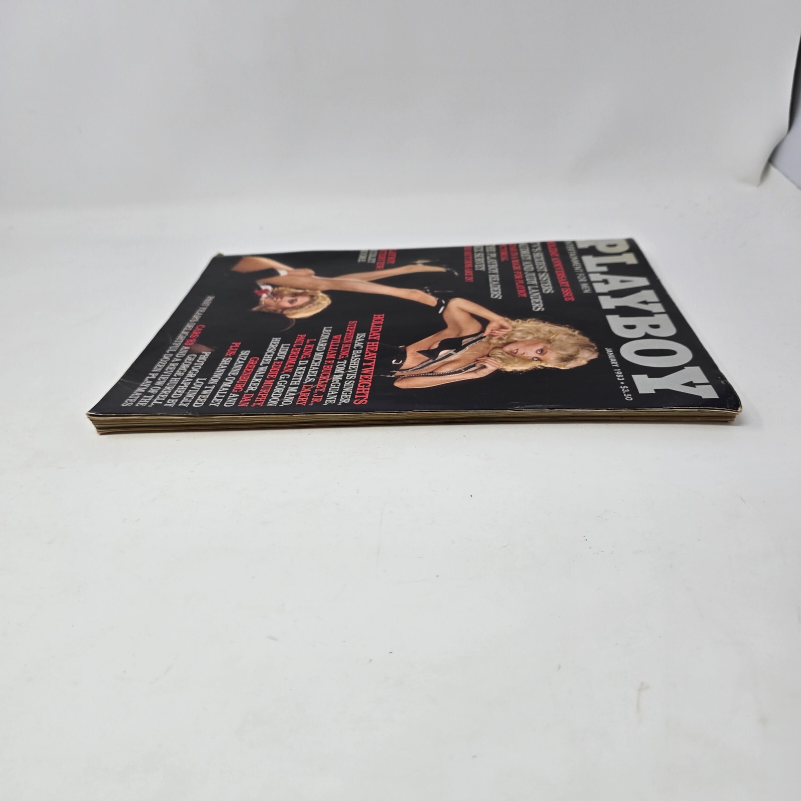 Playboy Magazine January 1983 Shannon Tweed Audrey & Judy Landers Holiday Issue