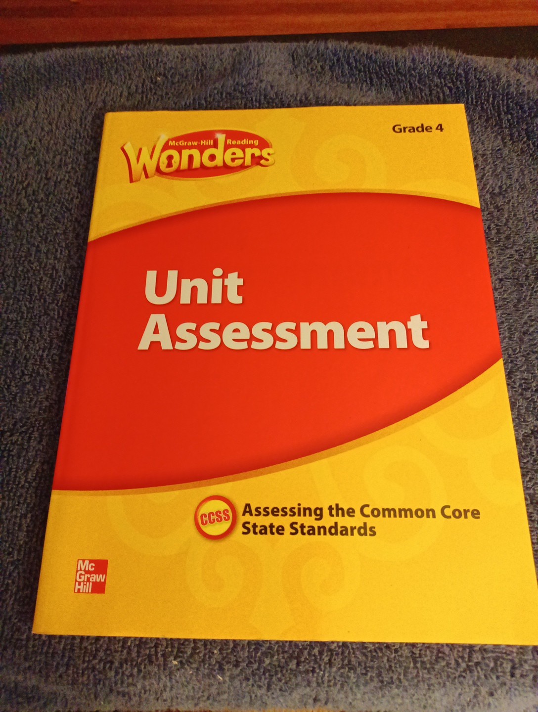 Wonders Unit Assessments Workbook, Grade 4 Homeschool Reading