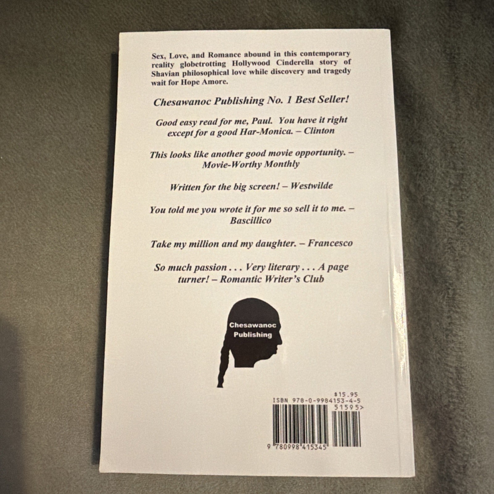 HOPE AMORE: (A PHILOSOPHY OF SEX, LOVE, AND ROMANCE) By P. R. Lavoie