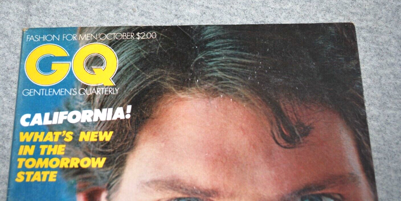 GQ MAGAZINE – Christopher Reeve cover – October 1979