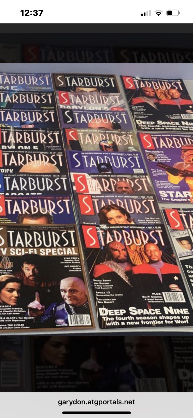 JOB LOT 51 VINTAGE STARBURST MAGAZINES, NUMBERS 161-209 GREAT CONDITION