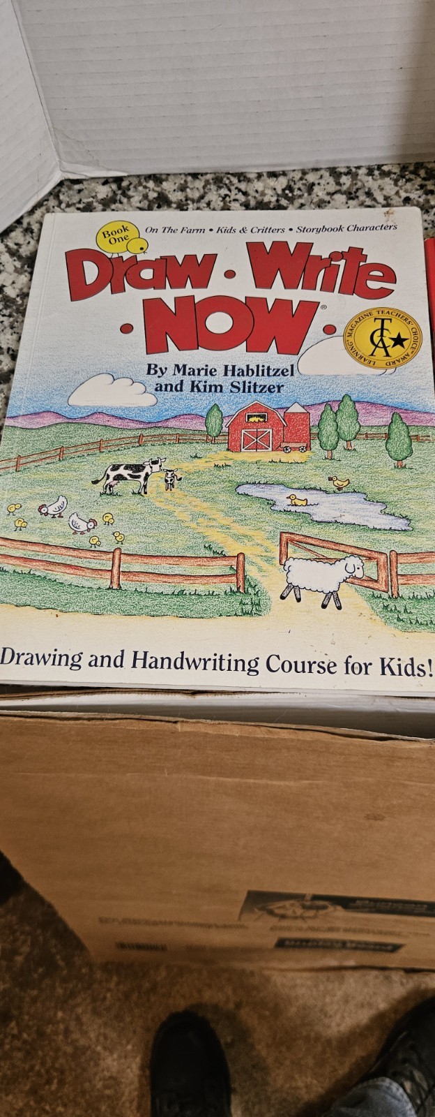 Draw Write Now Set Of 8 Unused Books W/Instructions In Taped Box Great Condition