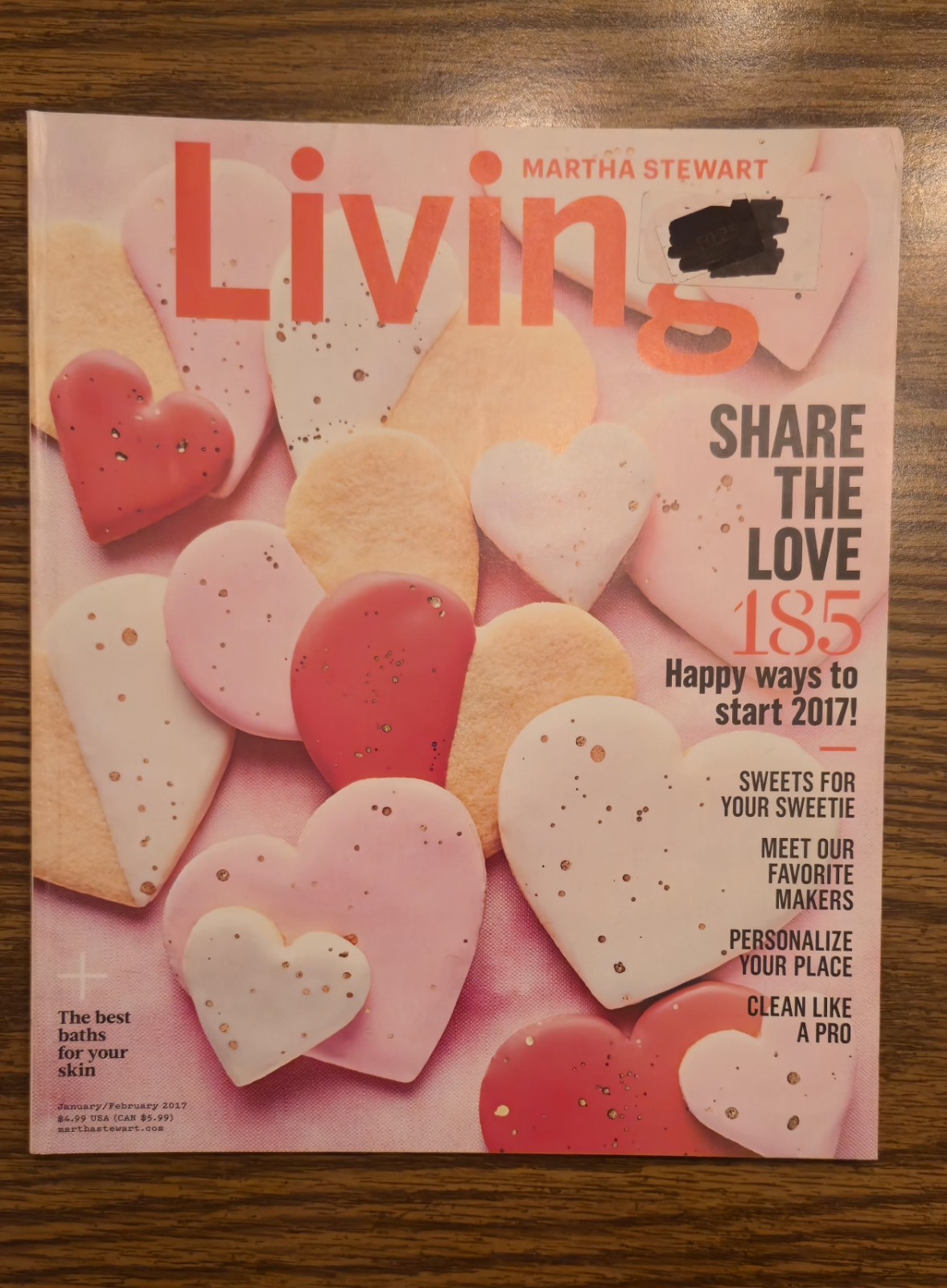 Martha Stewart Living Magazines 2-2017 2-2020 Lot Of 4 Valentine,Love, Home