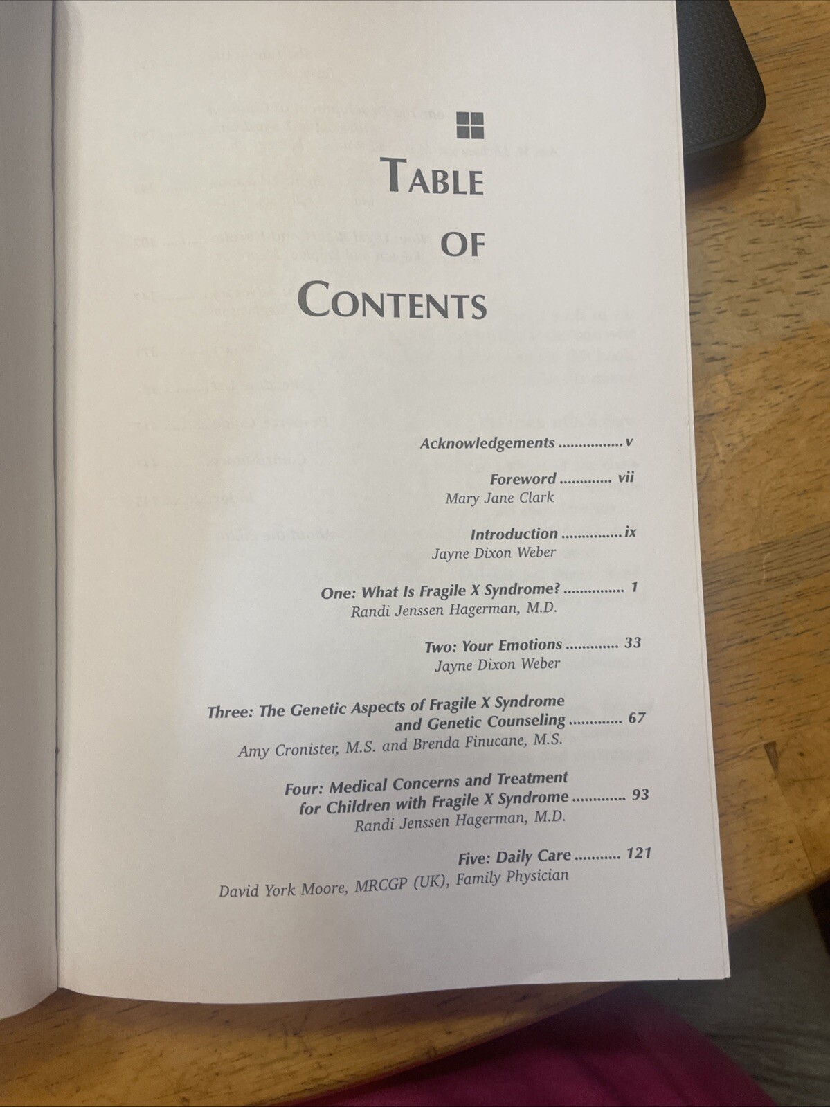 Children with Fragile X Syndrome : A Parents’ Guide by Jayne Dixon Weber (2000,