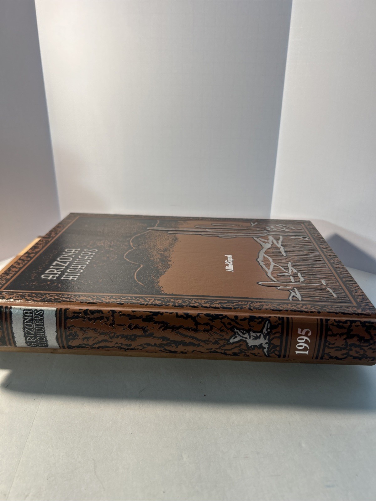 Vintage ARIZONA HIGHWAYS, 1995 Faux Leather Bound All Twelve Monthly Issues