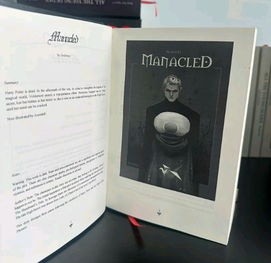 Entire Manacled Book with Illustrations – Hardcover by SenLinYu – 3in1