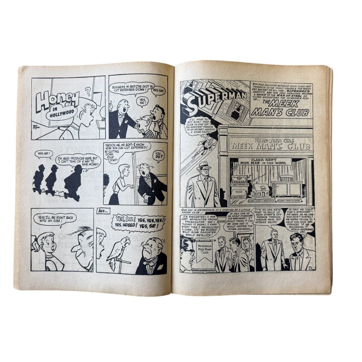 Vintage 1957–58 Superman Adventure Book Annual Atlas Publishing UK 160 Pages