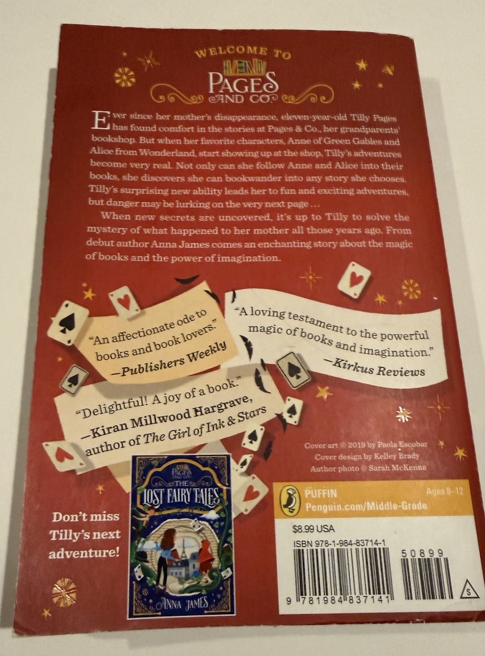 Lot of 4 Pages and Co Bookwanderers Series Books 1-4, Paperback – great series!
