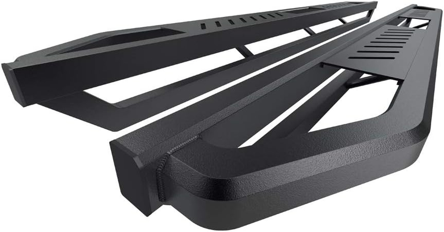 6.5In Side Armor Stainless Steel Running Boards Compatible with Jeep Gladiator 2