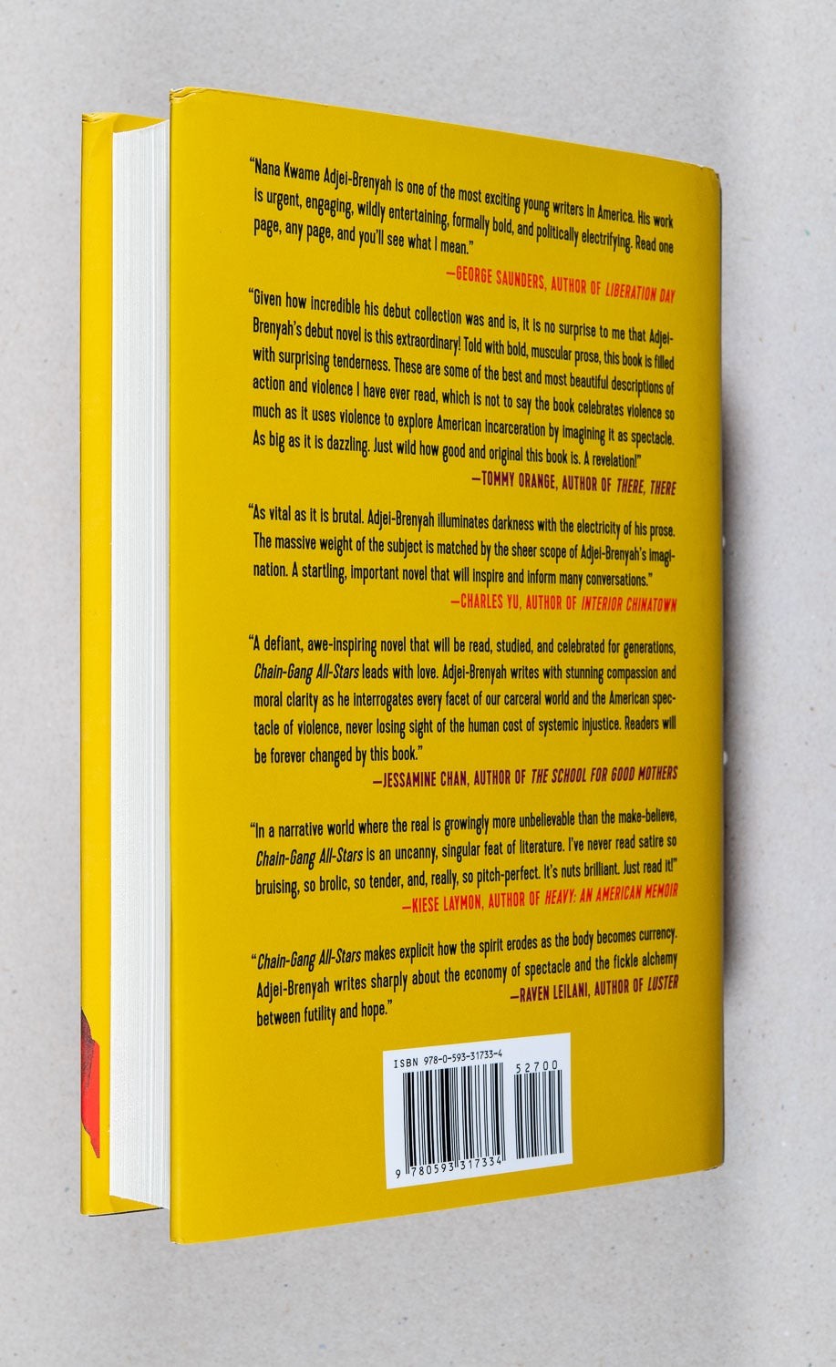 Nana Kwame Adjei-Brenyah / Chain-Gang All-Stars A Novel 1st Edition 2023