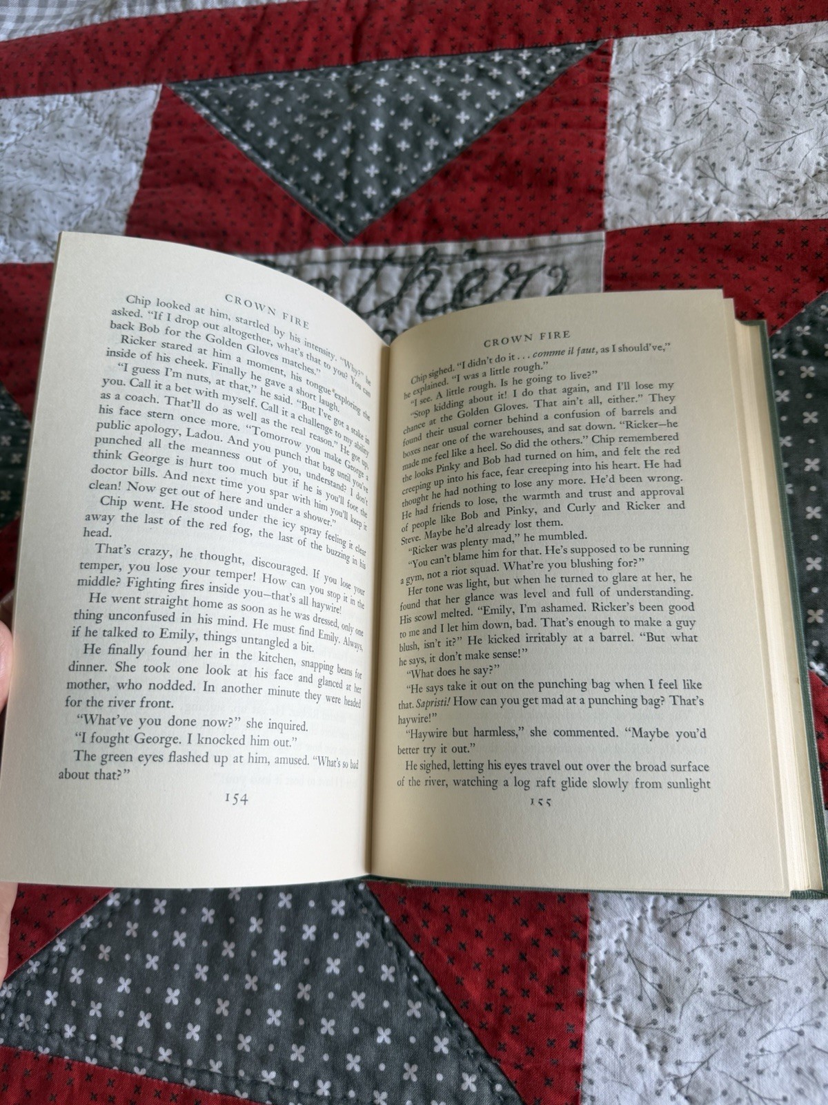 Crown Fire, Eloise Jarvis McGraw, 1951 Hardcover Vintage Children’s Book