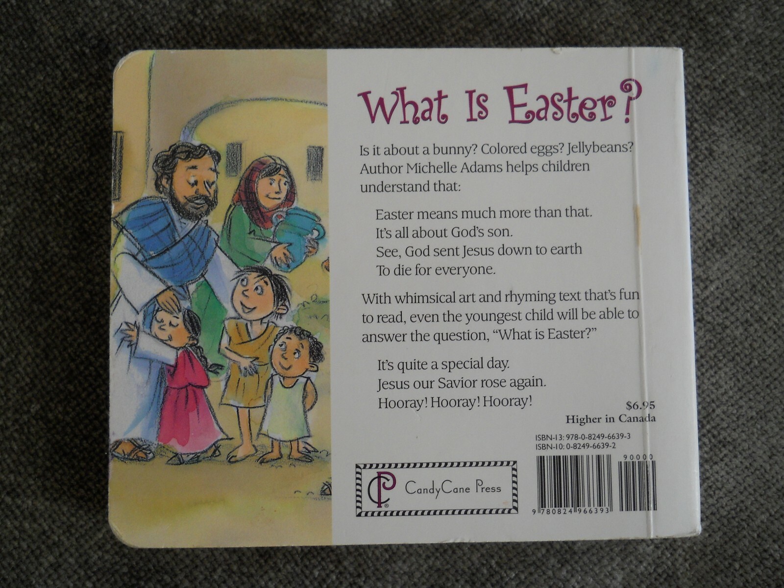 * Childs Board BOOK ~ 📗 ~ What is Easter ~ MSRP $6.95