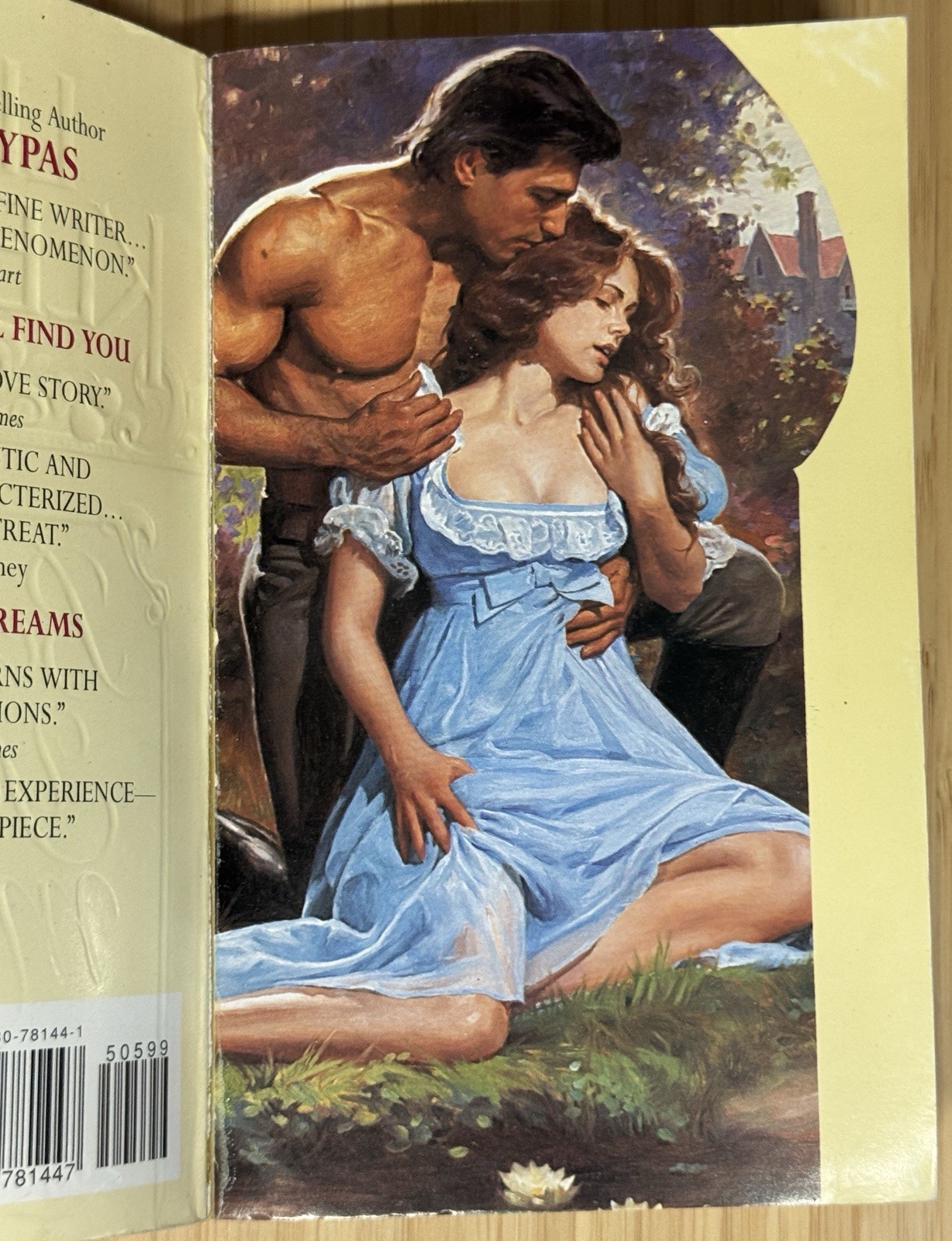 BECAUSE YOU’RE MINE Lisa Kleypas Stepback 1st Printing 1997 Regency Romance