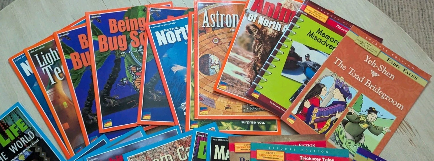 Benchmark Education Books Lot 31 Bridges Genre Workshop Leveled Readers VG