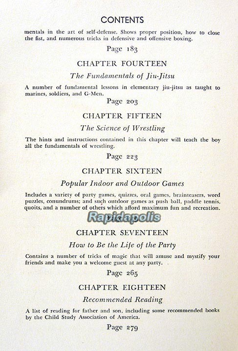 FUN for BOYS 1943 Edition 284 Heavily Illustrated Pages – Games, Hobbies, Sports