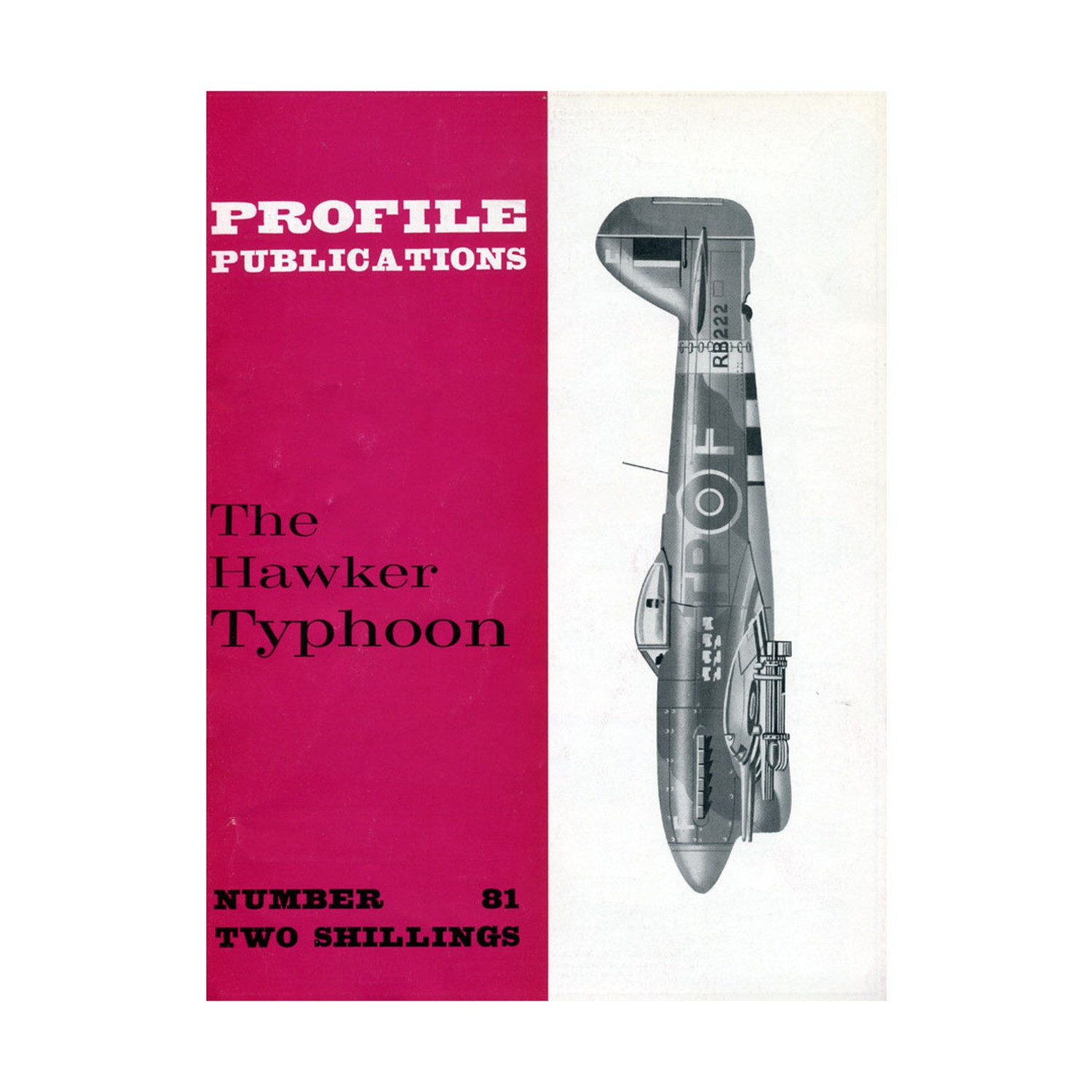 Profile Books Historical Magazine #81 – The Hawker Typhoon VG+