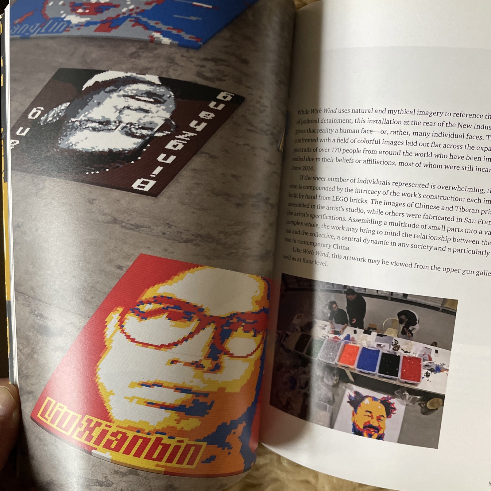 @Large Ai Weiwei on Alcatraz Softcover Art Exhibition Book Museum Catalog
