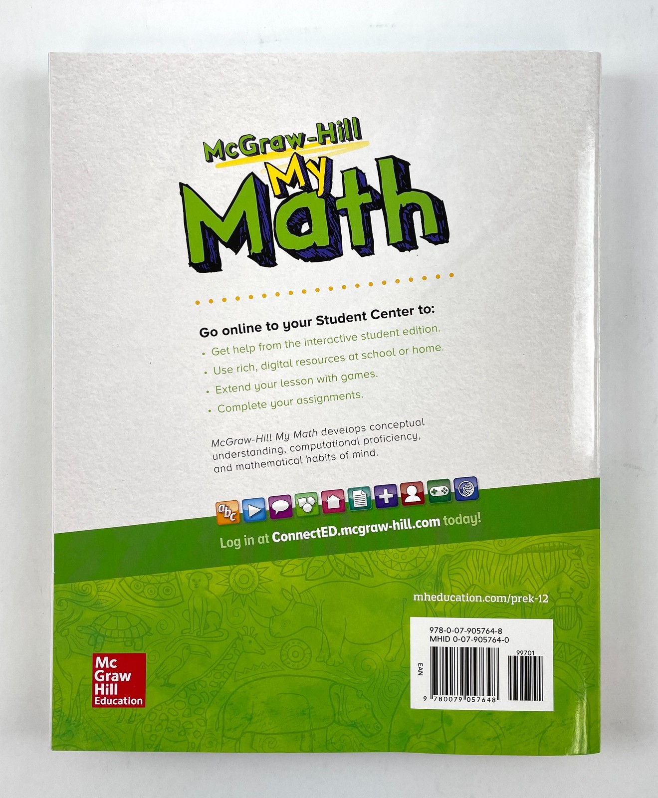 Mc Graw-Hill Grade 4 Volume 2 Student Edition My Math Book