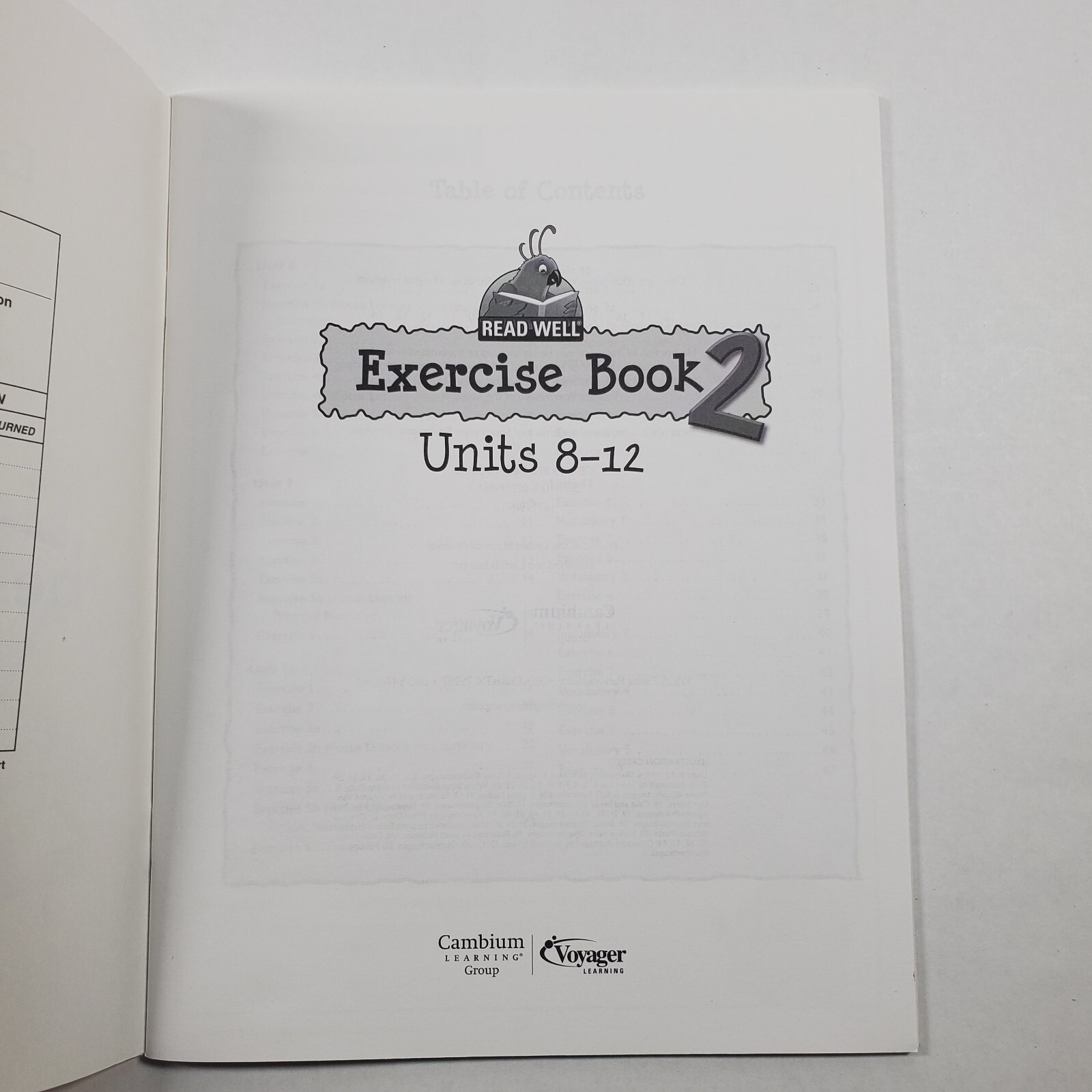 Read Well Level 2 Exercise Books 1-3 Sopris West Voyager Cambium Homeschool