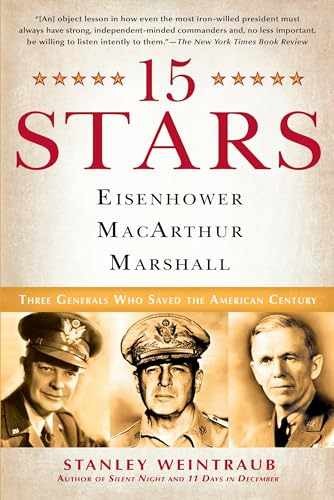 15 Stars: Eisenhower, – Paperback, by Weintraub Stanley – Acceptable n