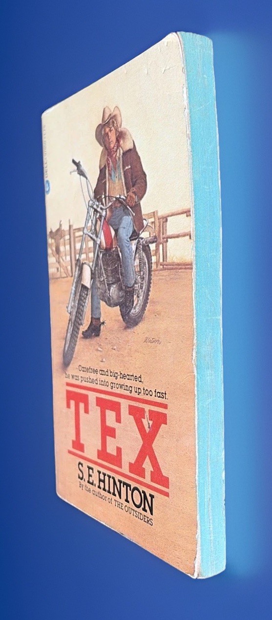 Vintage TEX by S. E. Hinton ~ Alternate Cover Edition ISBN 0-440-97850-5 HTF