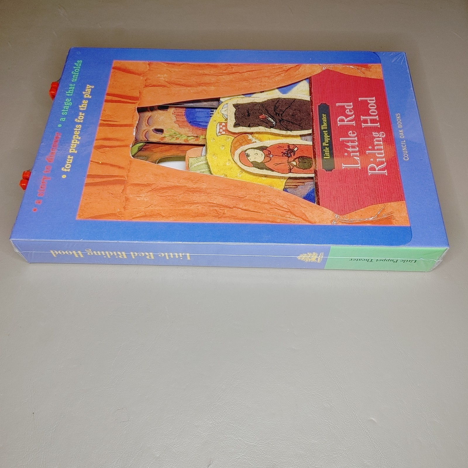 Little Puppet Theater Little Red Riding Hood Council Oak Books Story Puppets