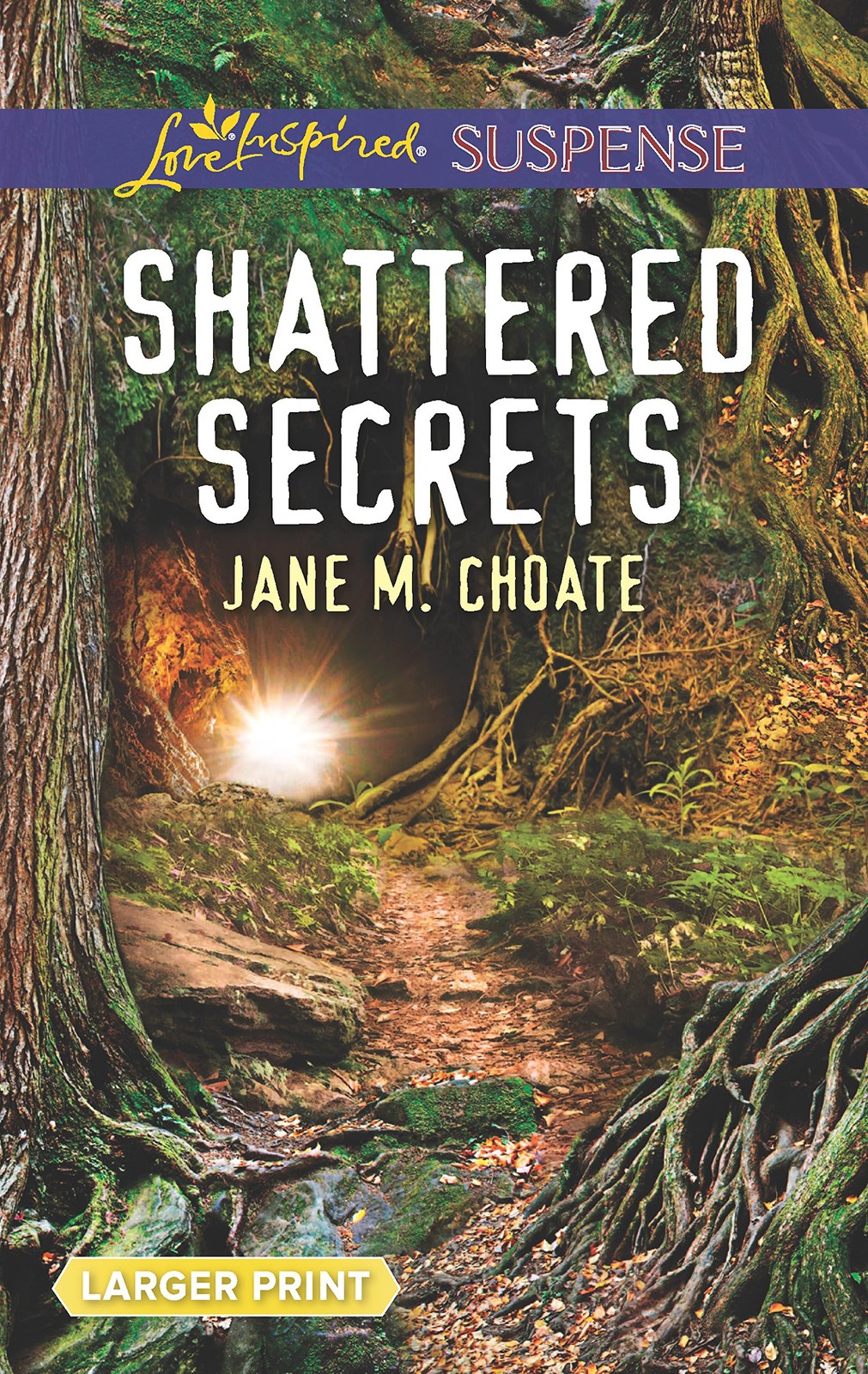 Shattered Secrets (Love Inspired Suspense (Large Print))