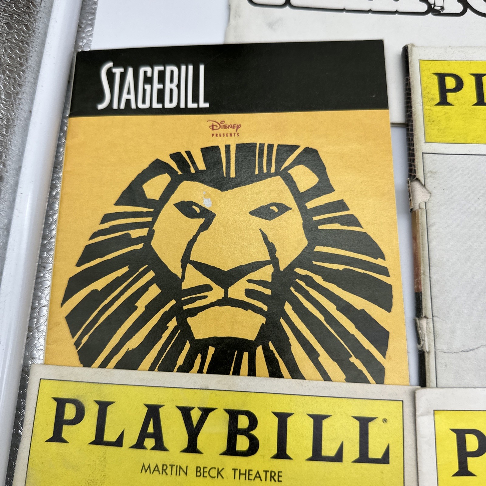 15 Vintage Playbills Theater Memorabilia Lot 1970s-2000s (45-16)