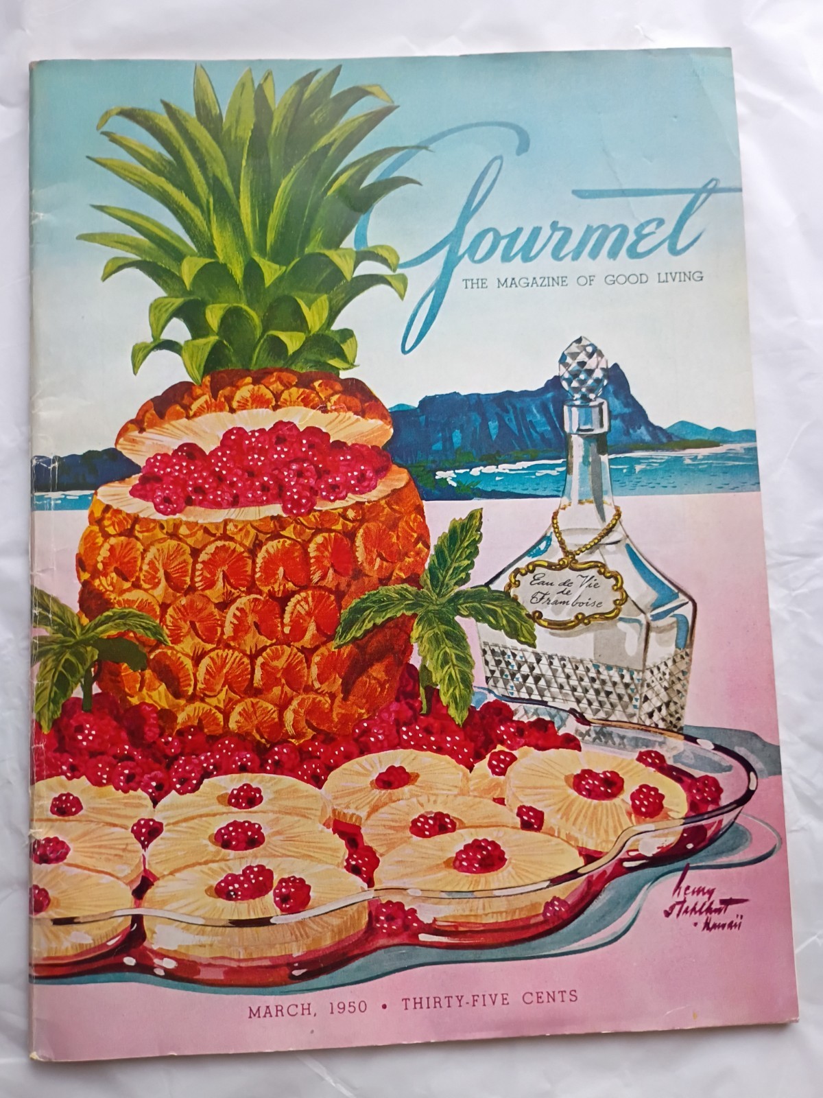 Gourmet Magazine March 1950 Very Good (1075)