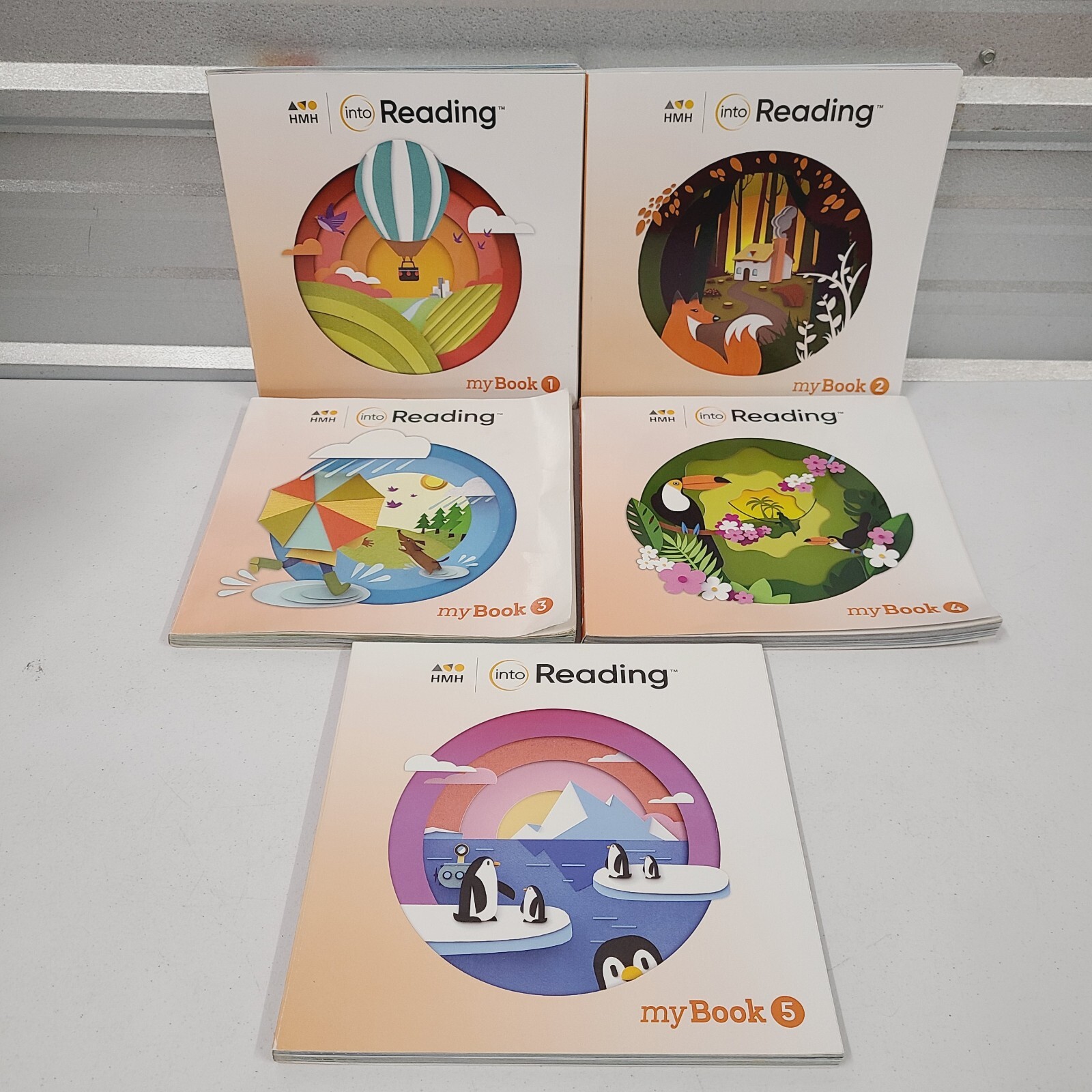 myBook HMH Into Reading Grade 2 Practice Workbook Text – Books 1-5, my book 2nd